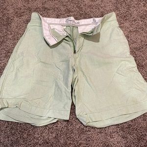 Green shorts